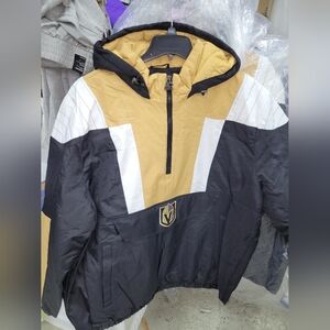Vtg 90s NhL Las Vegas Golden Knights Impact Starter Winter Jacket Eastbay NWT